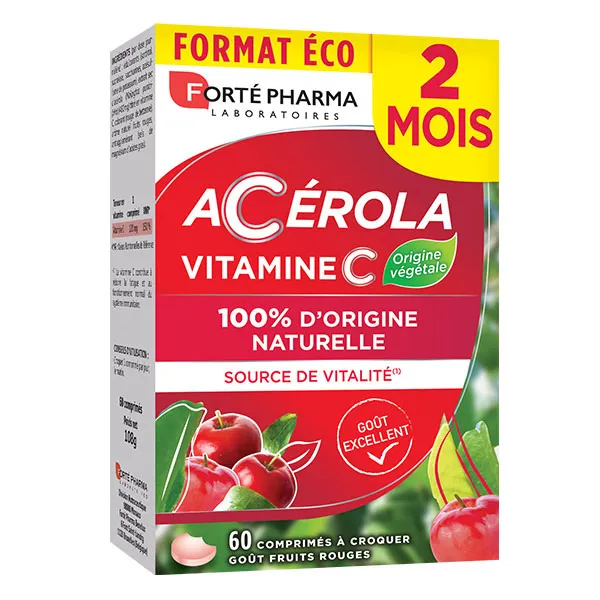 Forté Pharma Acérola comprimés à croquer