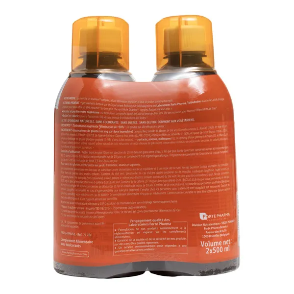 Forté Pharma Turbodraine thé pêche solution buvable