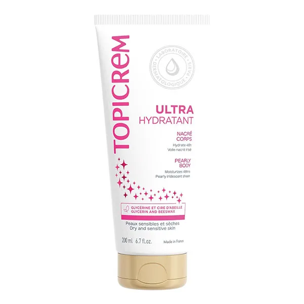 Topicrem lait ultra hydratant corps nacré