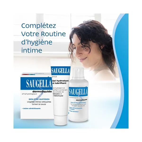 Saugella gel hydratant lubrifiant