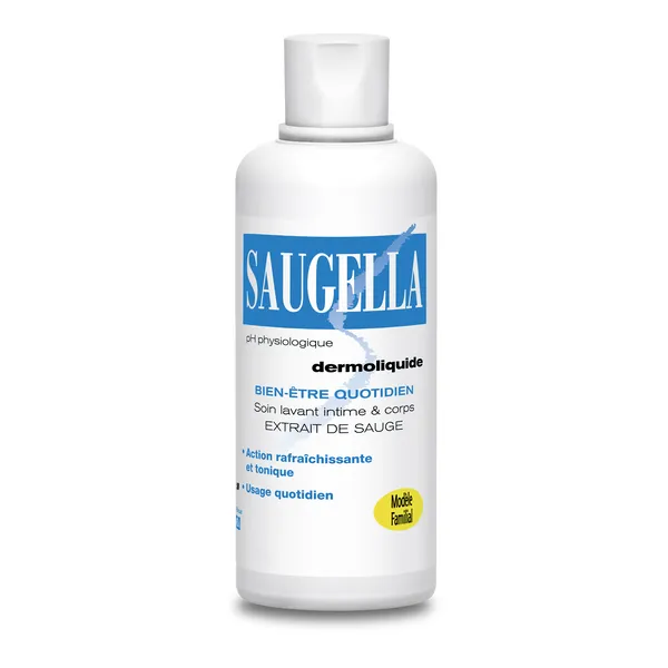 Saugella Dermoliquide soin lavant intime