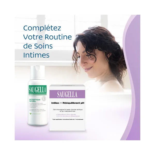 Saugella Intilac rééquilibrant pH gel intravaginal unidoses