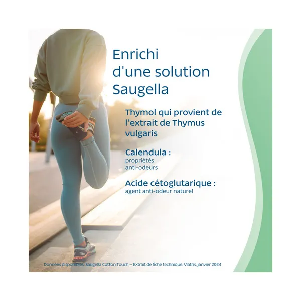 Saugella Cotton Touch protège-slips