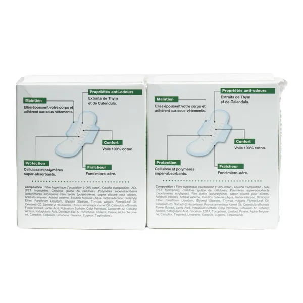 Saugella Cotton Touch Serviettes hygiéniques jour