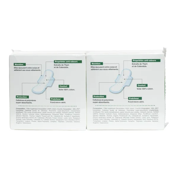 Saugella Cotton Touch Serviettes hygiéniques nuit
