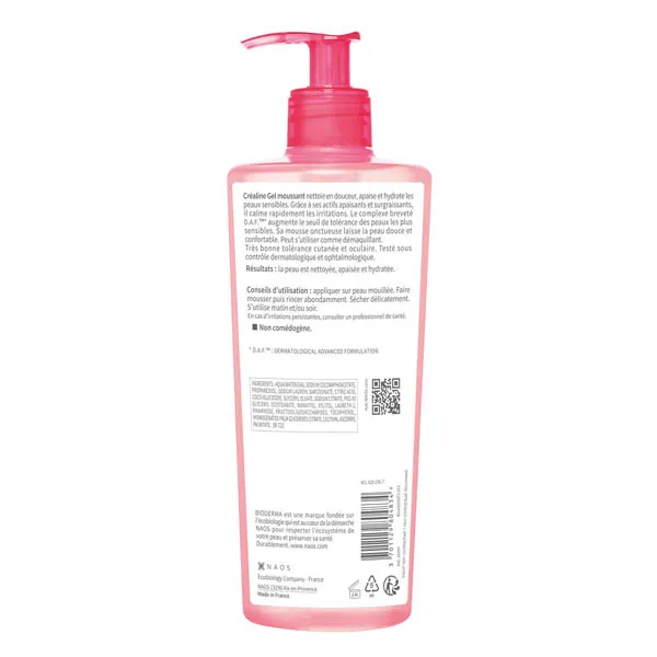 Bioderma Créaline gel moussant