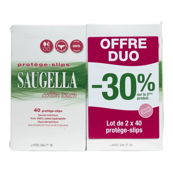 Saugella Cotton Touch protège-slips