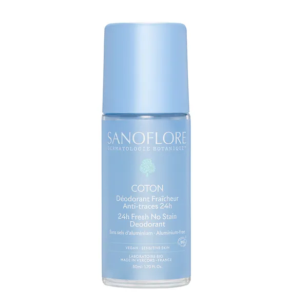 Sanoflore Déodorant Coton 24H bio roll on