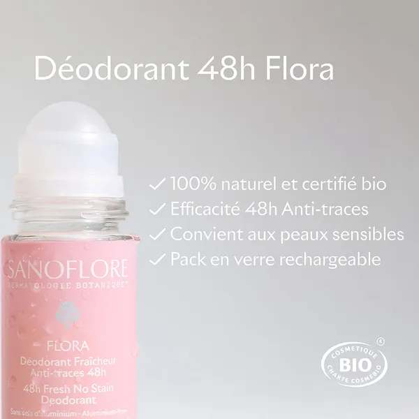 Sanoflore Déodorant Flora 48h