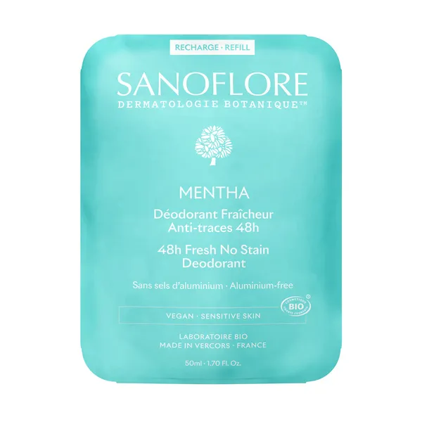 Sanoflore Déodorant Mentha 48H bio roll on