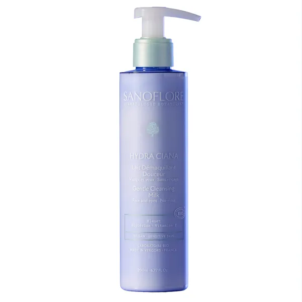 Sanoflore Hydra Ciana Lait démaquillant douceur bio