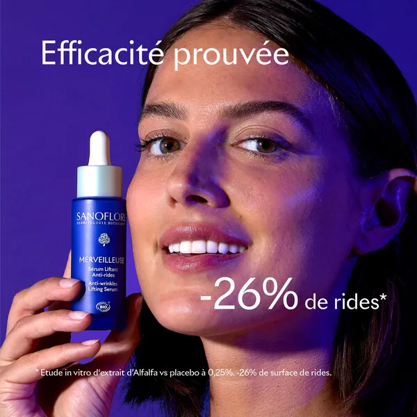 Sanoflore Merveilleuse Sérum liftant anti rides Bio