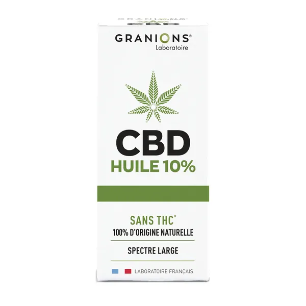 Granions huile CBD 10 % gouttes
