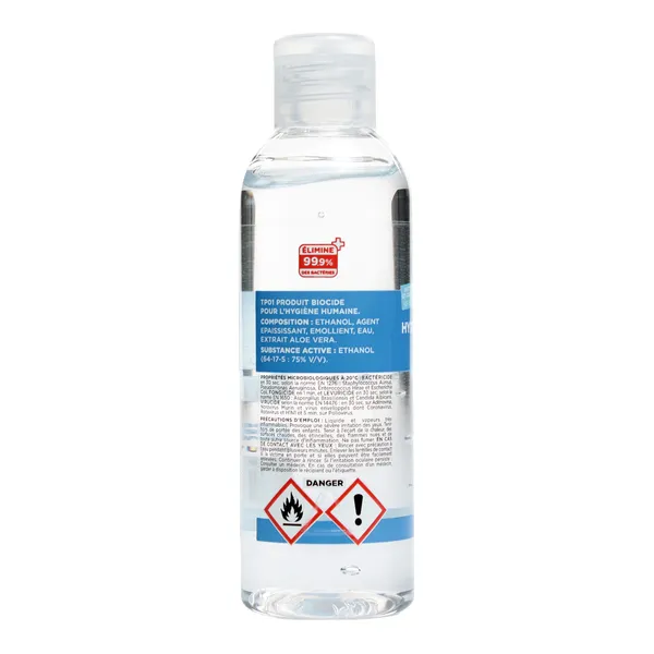 MKL Gel hydroalcoolique à l'aloe vera sans parfum