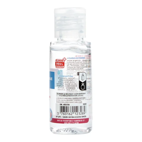 MKL gel hydroalcoolique à l'aloe vera parfum Cerise