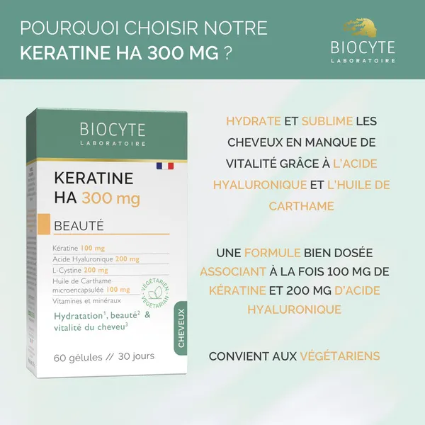 Biocyte Keratine HA 300 mg