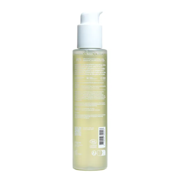 Respire huile lactée démaquillante bio
