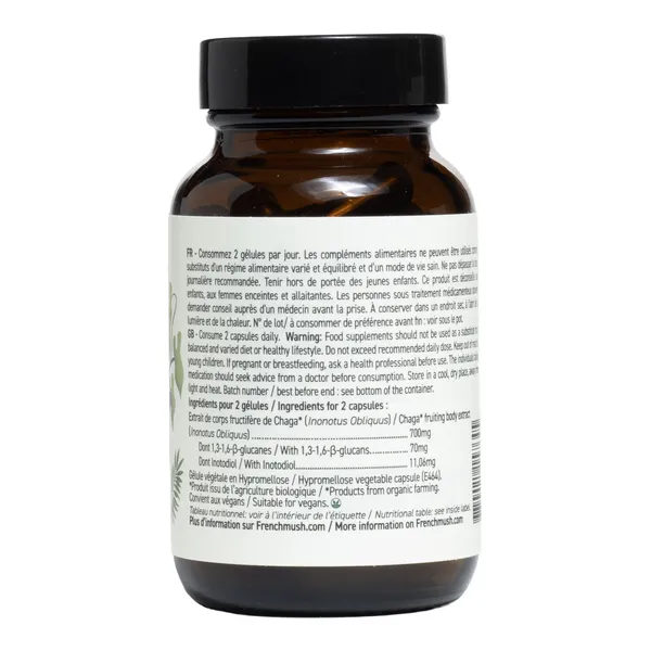French Mush Chaga Bio gélules