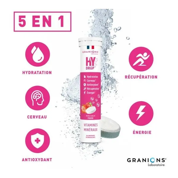 Granions Hydrop Vitamines et Minéraux comprimés