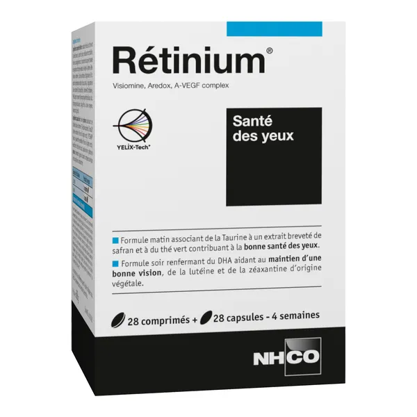 NHCO Rétinium comprimés
