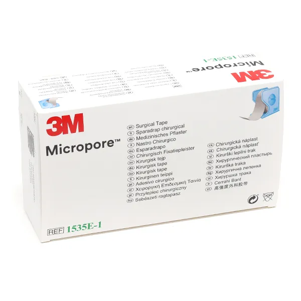 Solventum Micropore sparadrap blanc 2,5 cm x 9,14 m