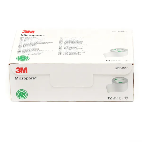 Solventum Micropore sparadrap blanc 2,5 cm x 9,14 m