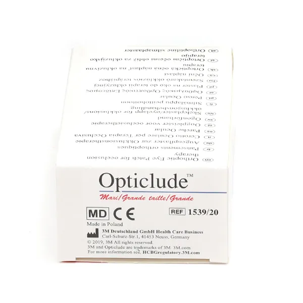 Solventum Opticlude pansements orthoptiques x 20