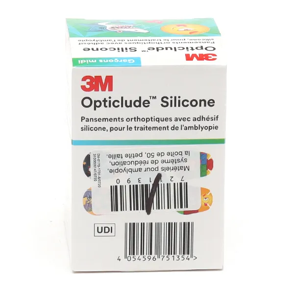 Solventum Opticlude Silicone pansement orthoptique x 50
