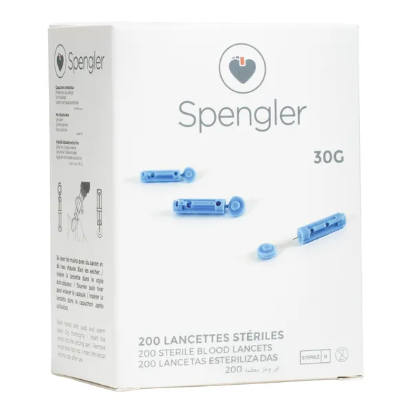 Lancettes stériles TB100 Spengler