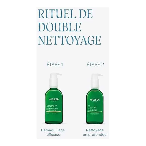 Weleda Huile nettoyante démaquillante