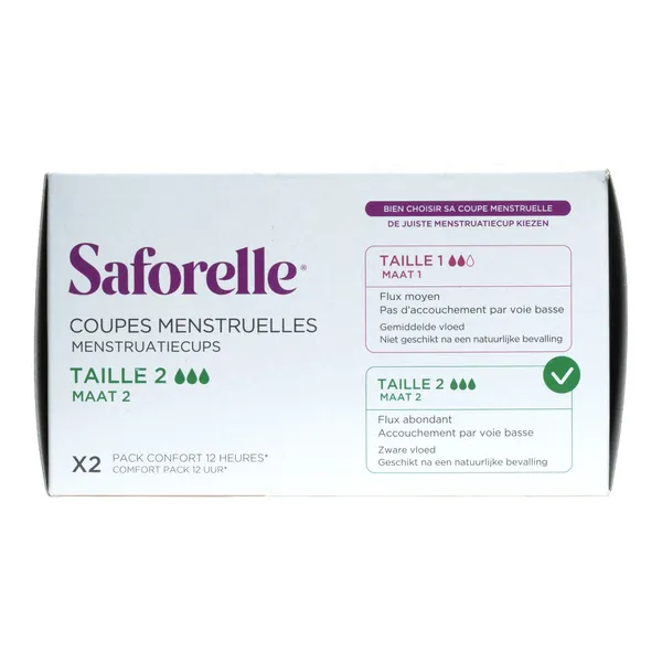 Saforelle Cup Protect coupe menstruelle