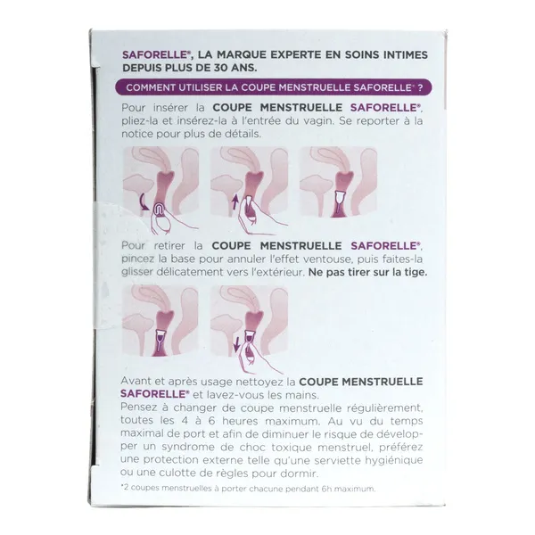 Saforelle Cup Protect coupe menstruelle