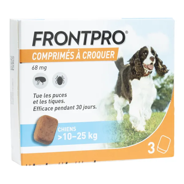 Frontpro Chien comprimé anti puces