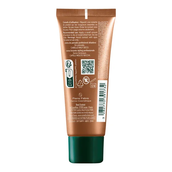 René Furterer Sublime Karité crème lissante coiffage professionnel