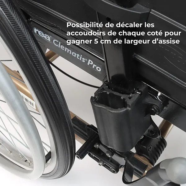 Invacare Fauteuil roulant confort Clematis Pro One S