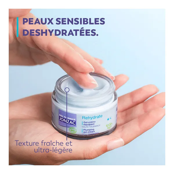 Jonzac Rehydrate gel crème repulpant bio