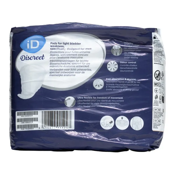 Id for men protections anatomiques 4 gouttes