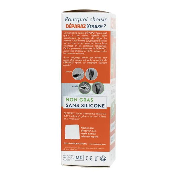 Déparaz Shampoing anti poux