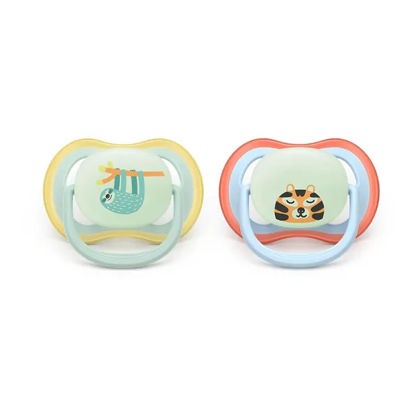 Avent Ultra Air Nightime Sucette anatomique silicone 0-6 mois