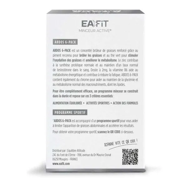 Eafit Abdos 6 pack comprimés