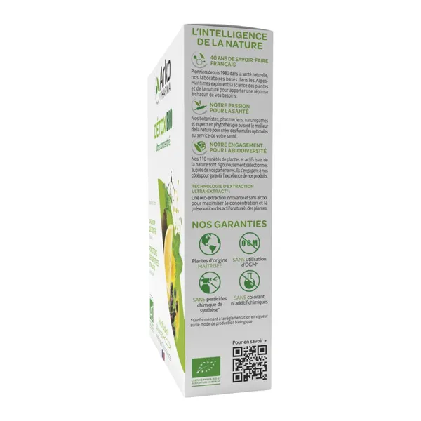 Arkofluides Détox bio ampoules