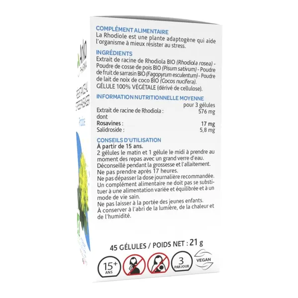 Arkogélules rhodiole Bio gélules