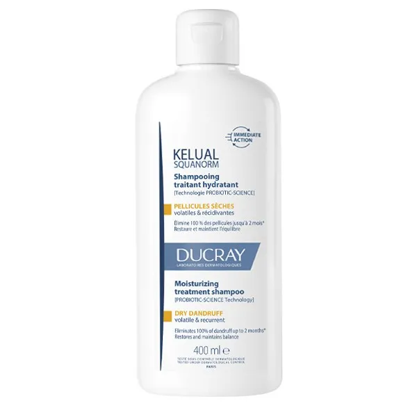 Ducray Kelual Squanorm Shampooing Pellicules sèches