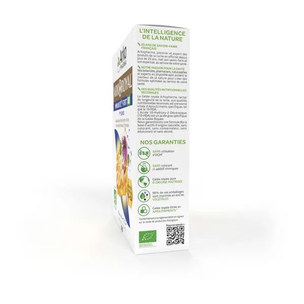 Arkoroyal Bio Immunité Fort 1ers signes ampoules
