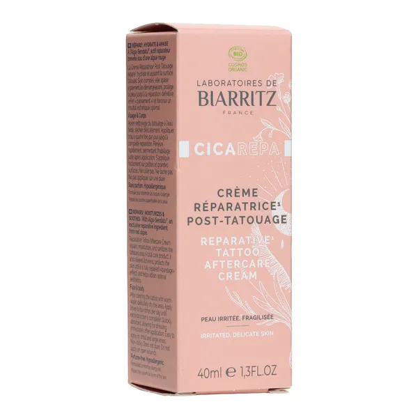 Laboratoires de Biarritz Cica Repa crème réparatrice post tatouage bio