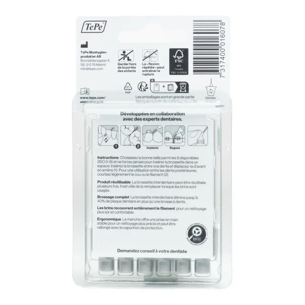 Tepe Brossettes interdentaires originales