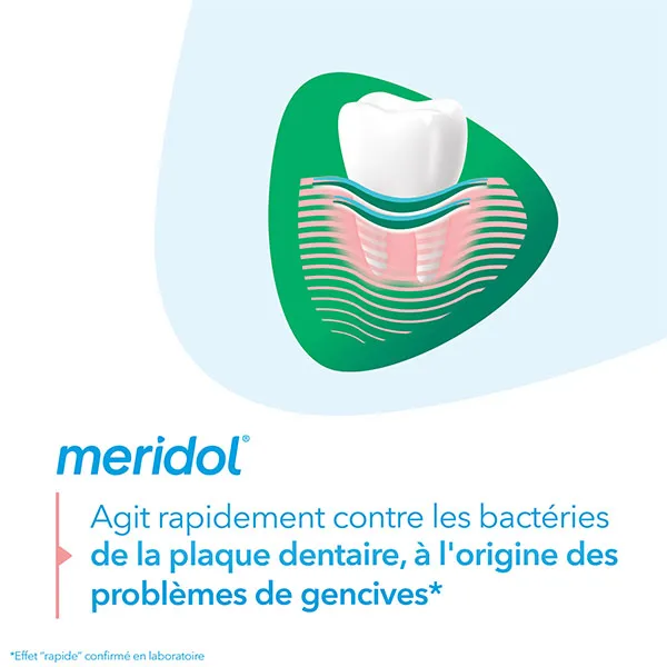 Méridol protection gencives et haleine fraîche Bain de bouche