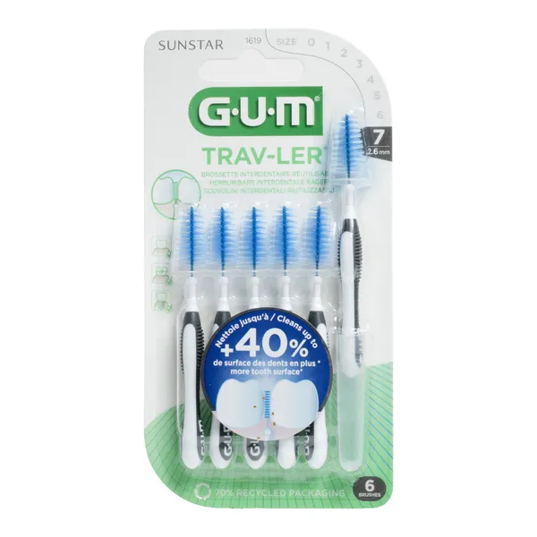 Gum Trav-Ler brossette interdentaire conique