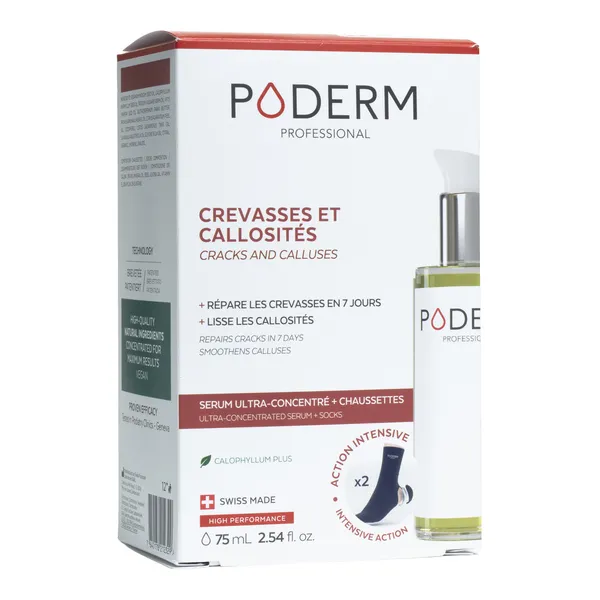 Poderm soin intensif nuit Crevasses et callosités
