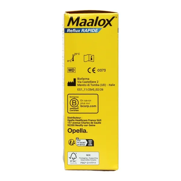 Maalox Reflux Rapide sachet